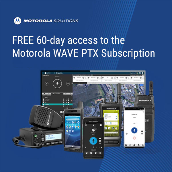 Free 60 Day Motorola WAVE PTX Subscription