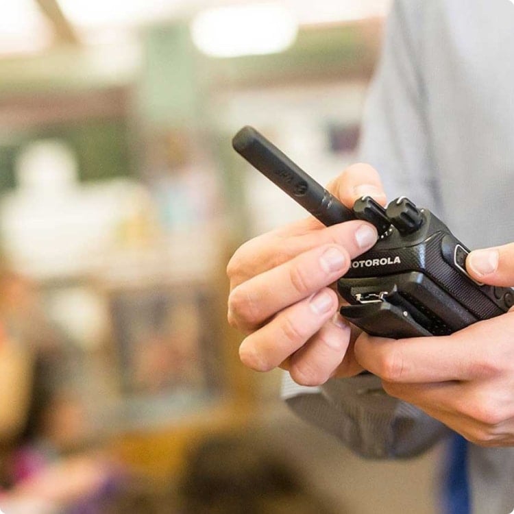 Motorola commercial two-way radios and repeater equipment