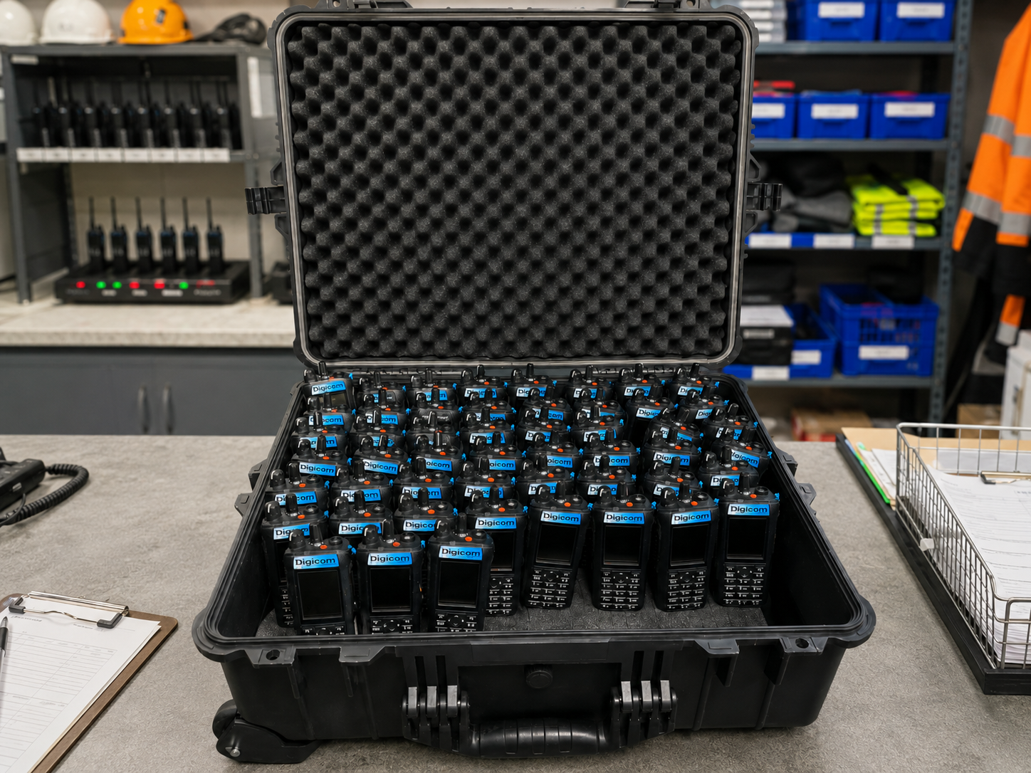 Portable radio hire